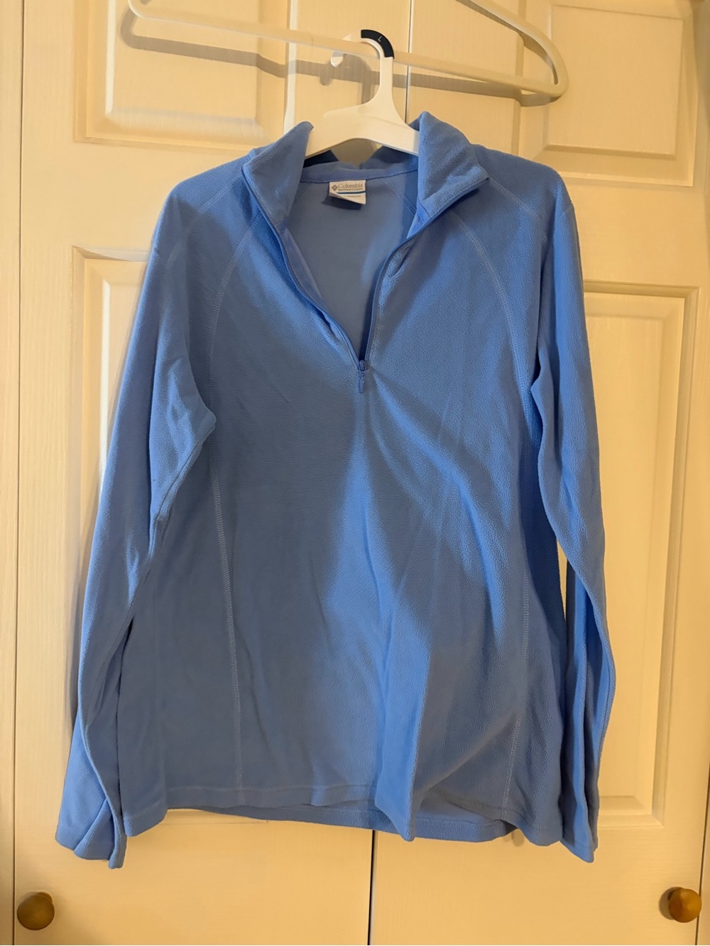 Columbia Women's Sky Blue Half-Zip Pullover